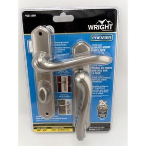 Wright Products Castellan Surface Lever Mount Latch with Deadbolt VCA112SN